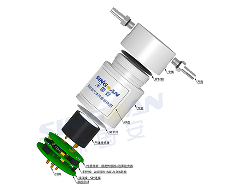 智能热传导氢气传感器模组