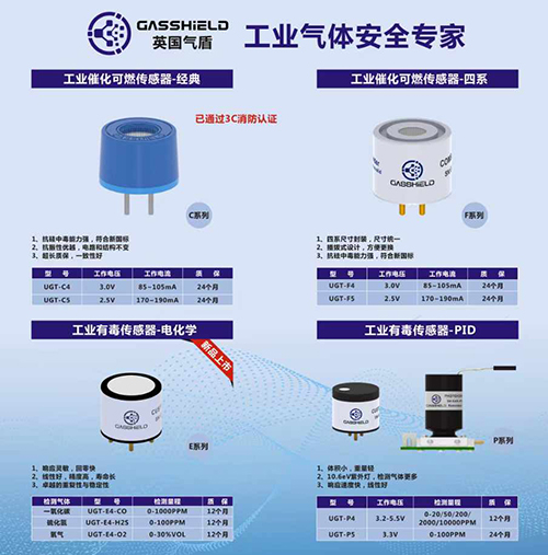 英国气盾气体传感器